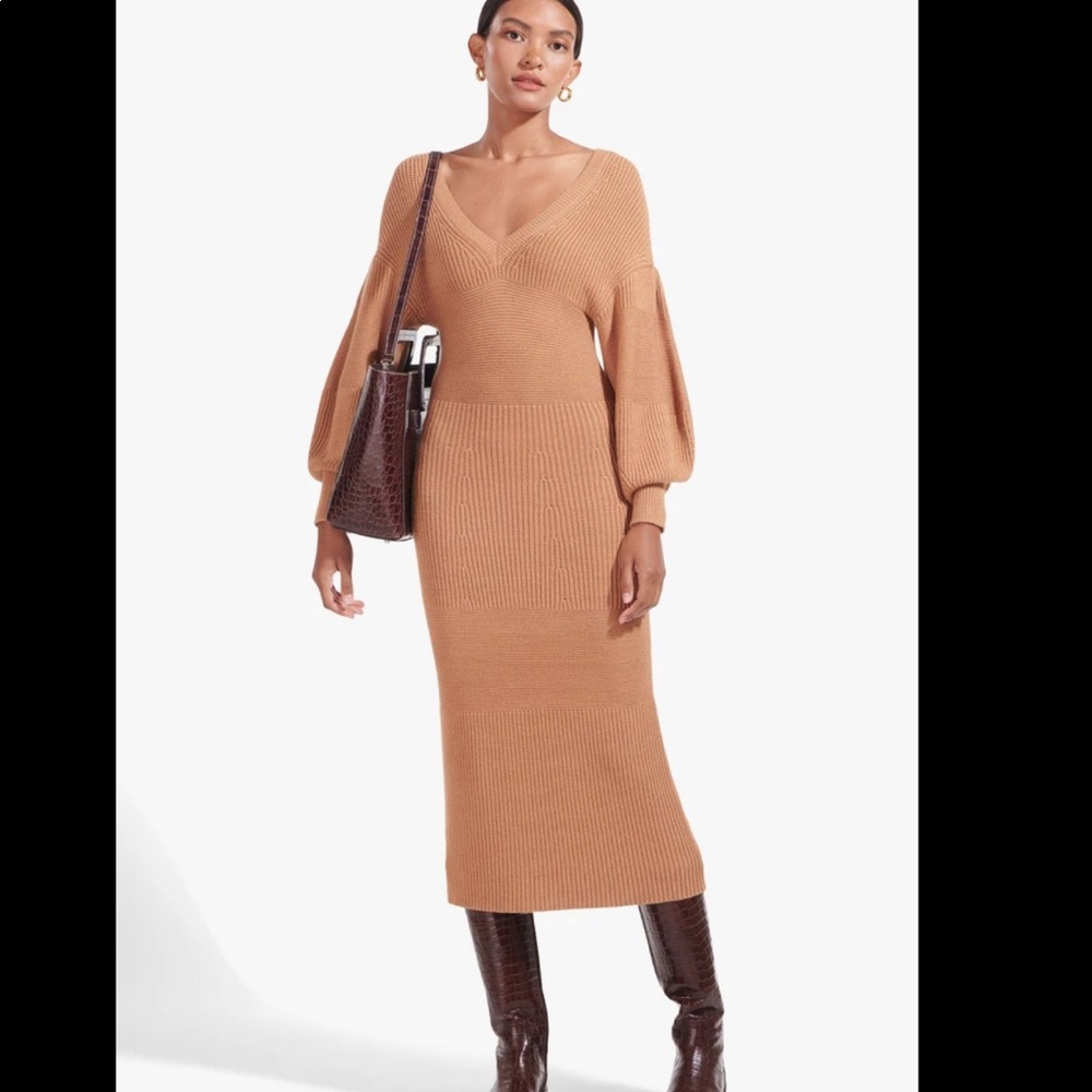 Staud carnation dress XS